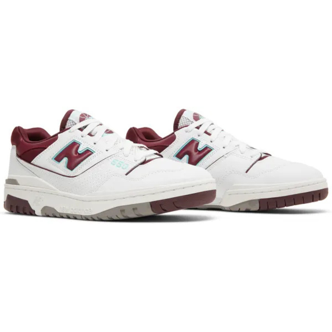 New Balance 550 - Burgundy Turquoise