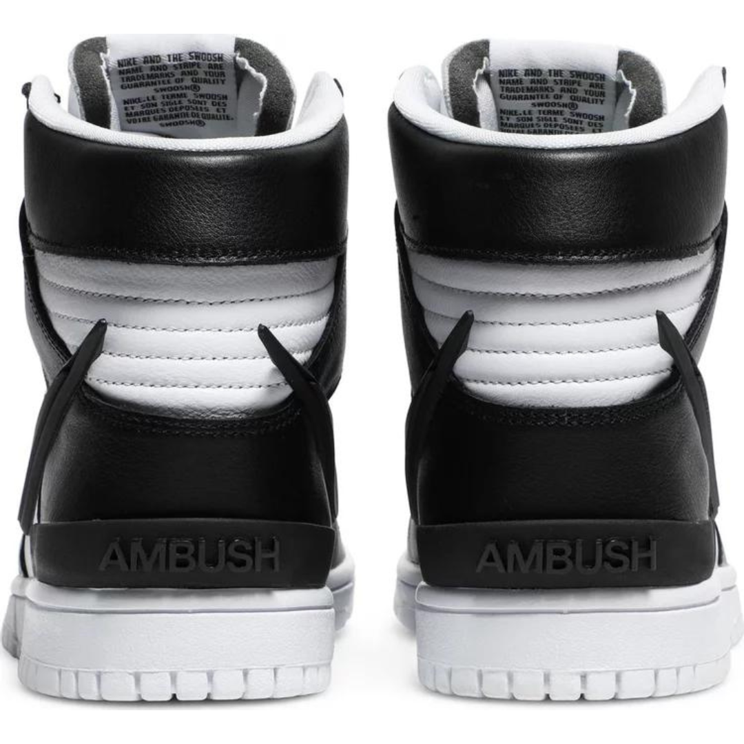 AMBUSH x Nike Dunk High - Black/White