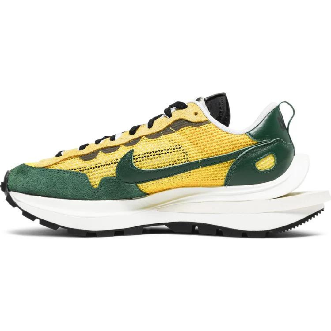 Nike x Sacai Vaporwaffle - Tour Yellow Stadium Green