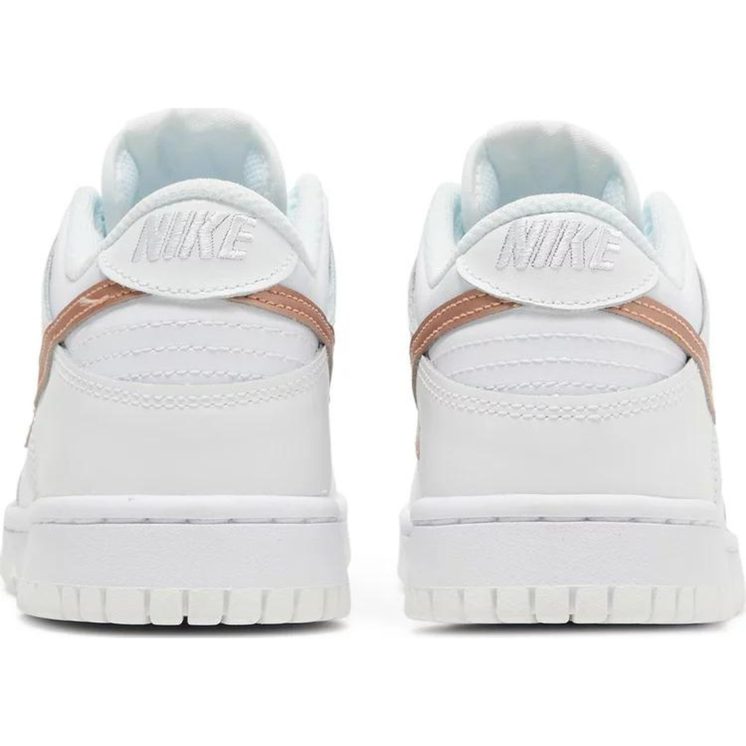 Nike Dunk Low - White/Rose Pink (GS)
