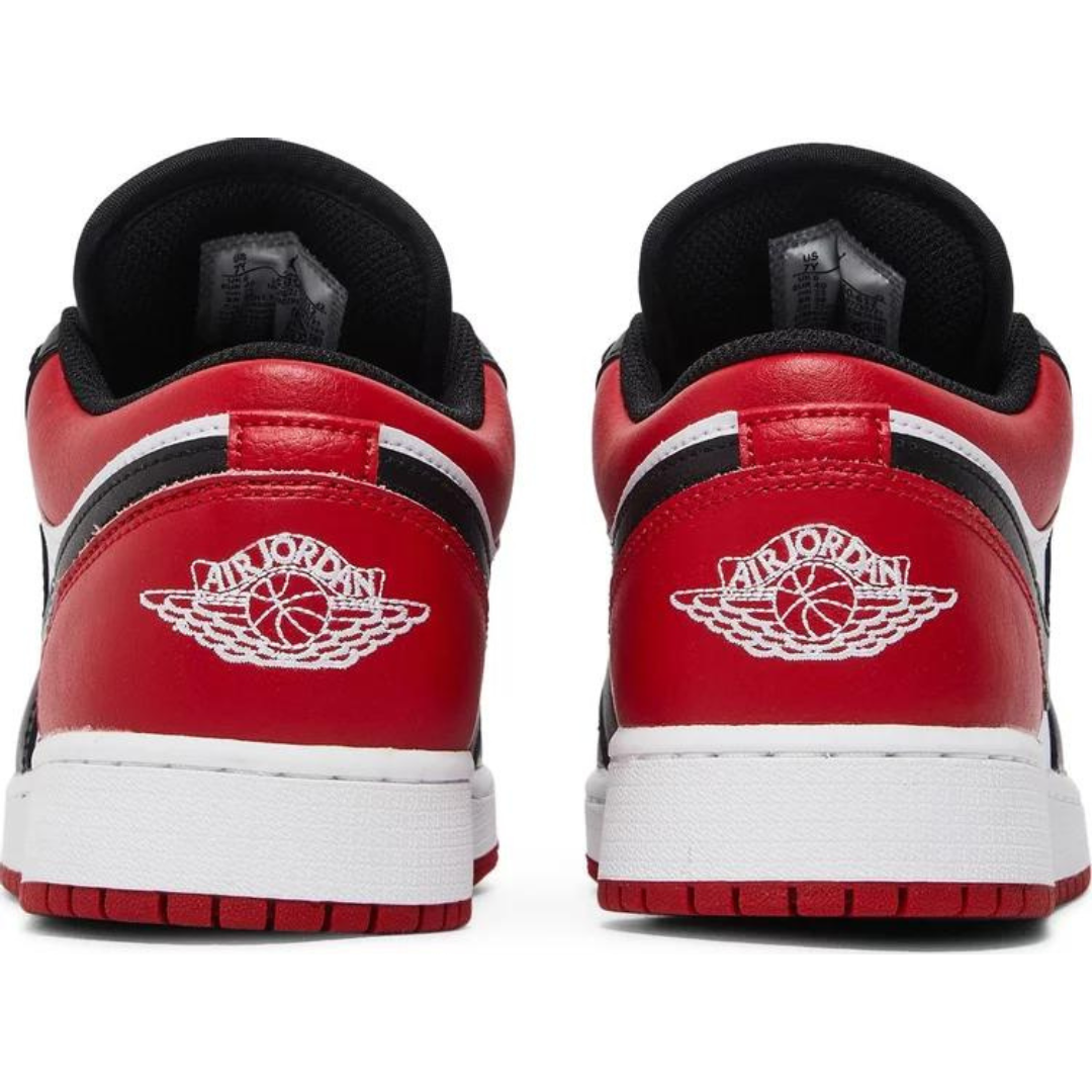 Nike Air Jordan 1 Low - Bred Toe (GS)