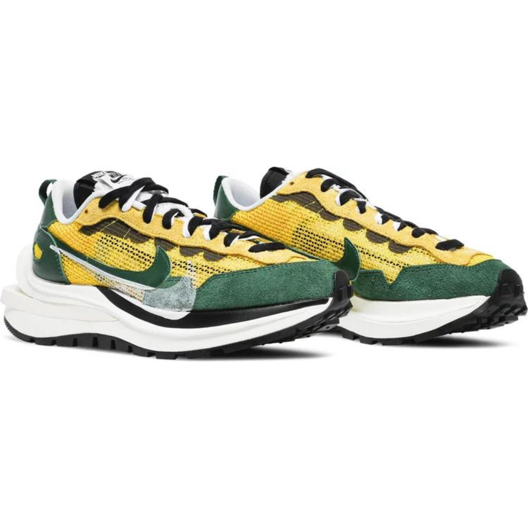 Nike x Sacai Vaporwaffle - Tour Yellow Stadium Green