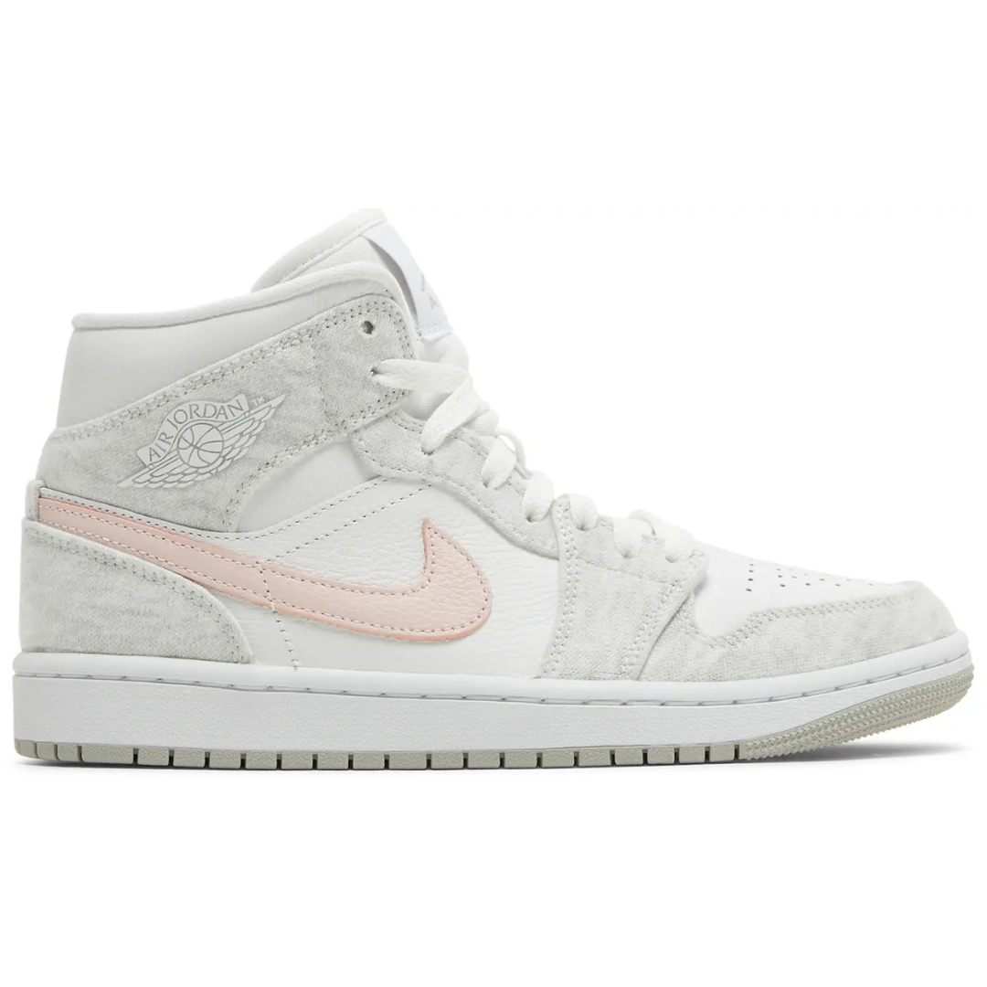 Nike Air Jordan 1 Mid SE - White Light Ore (W)