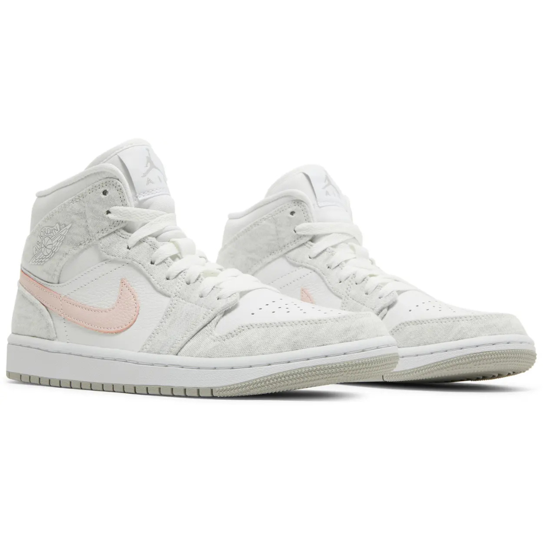 Nike Air Jordan 1 Mid SE - White Light Ore (W)