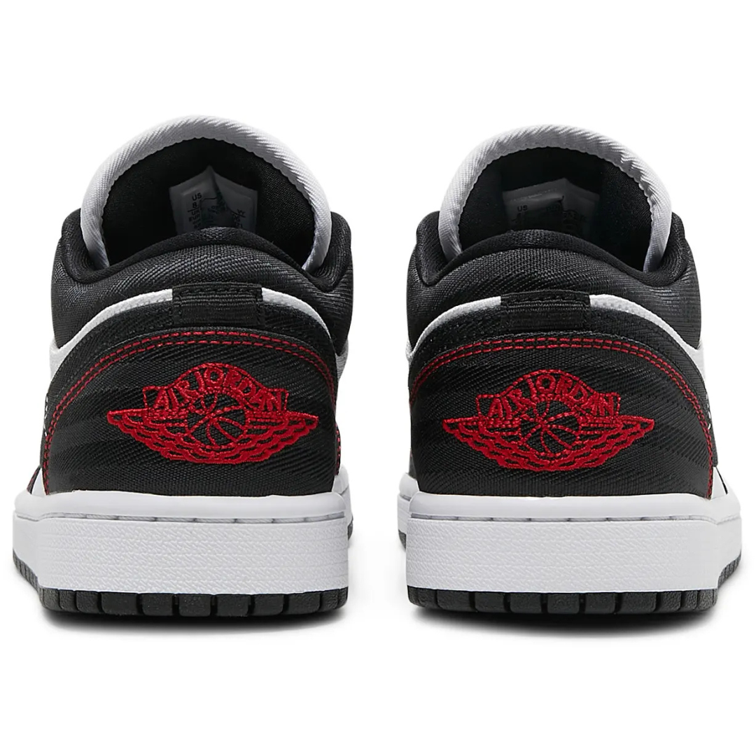 Nike Air Jordan 1 Low SE Utility - White Black Red (W)