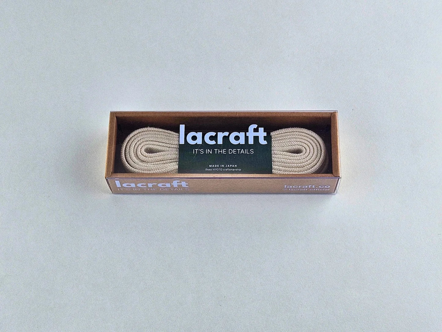 Creamy - Double Cotton Shoelaces