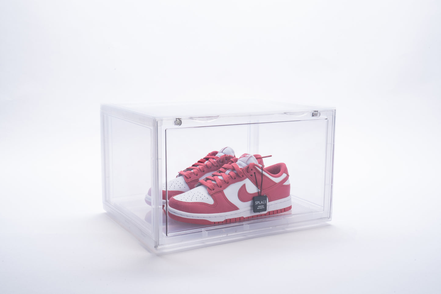 Premium Stackable Side Drop Hard Shoe Case
