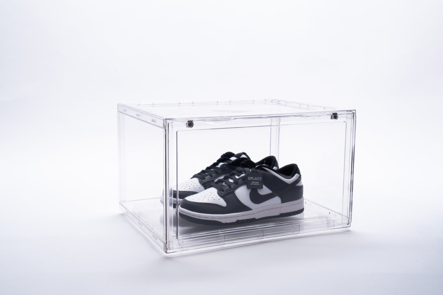 Premium Stackable Side Drop Hard Shoe Case