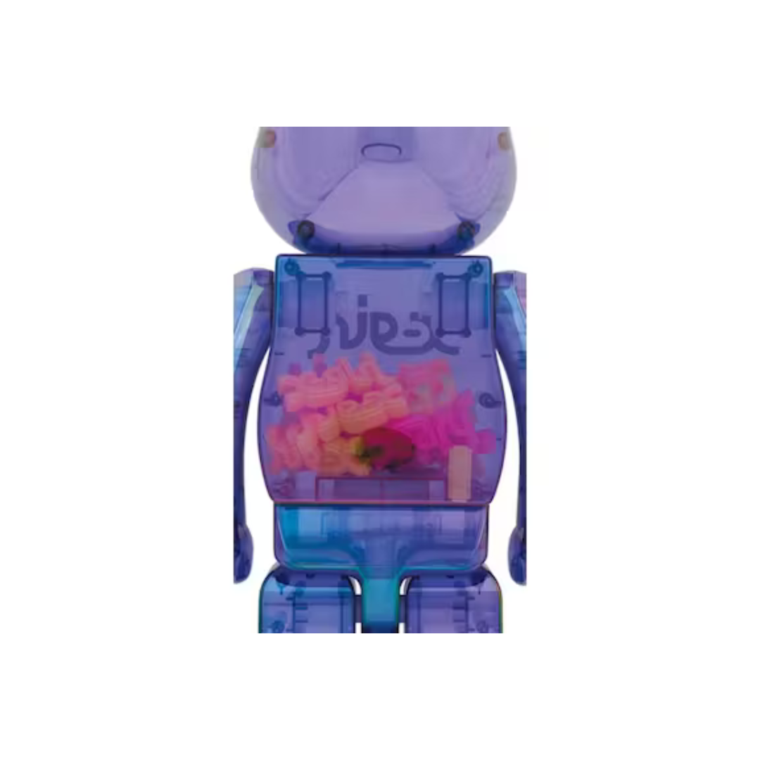 X-Girl bearbrick purple 1000%