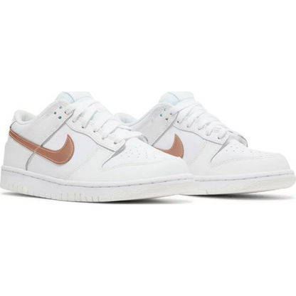 Nike Dunk Low - White/Rose Pink (GS)