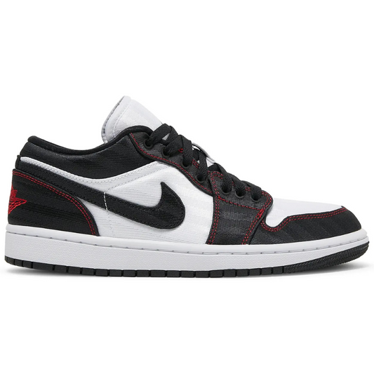 Nike Air Jordan 1 Low SE Utility - White Black Red (W)