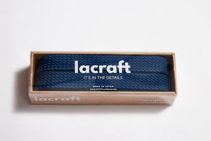 Maison Navy Cotton Shoelace