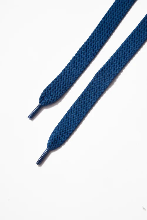 Maison Navy Cotton Shoelace