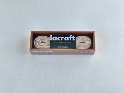 Creamy - Double Cotton Shoelaces