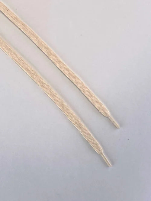 Creamy - Double Cotton Shoelaces