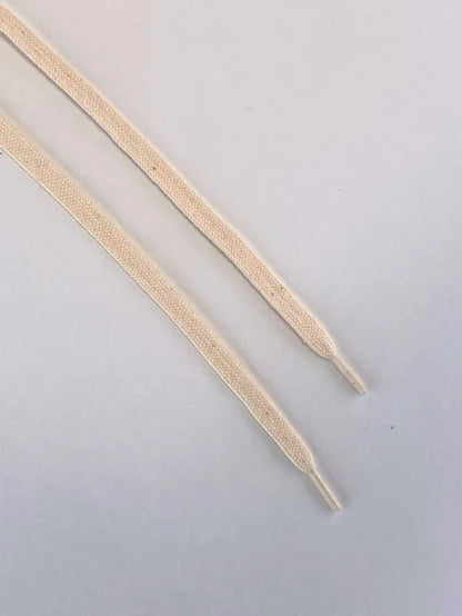 Creamy - Double Cotton Shoelaces