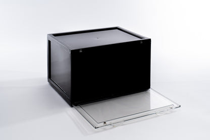 Premium Stackable Side Drop Hard Shoe Case